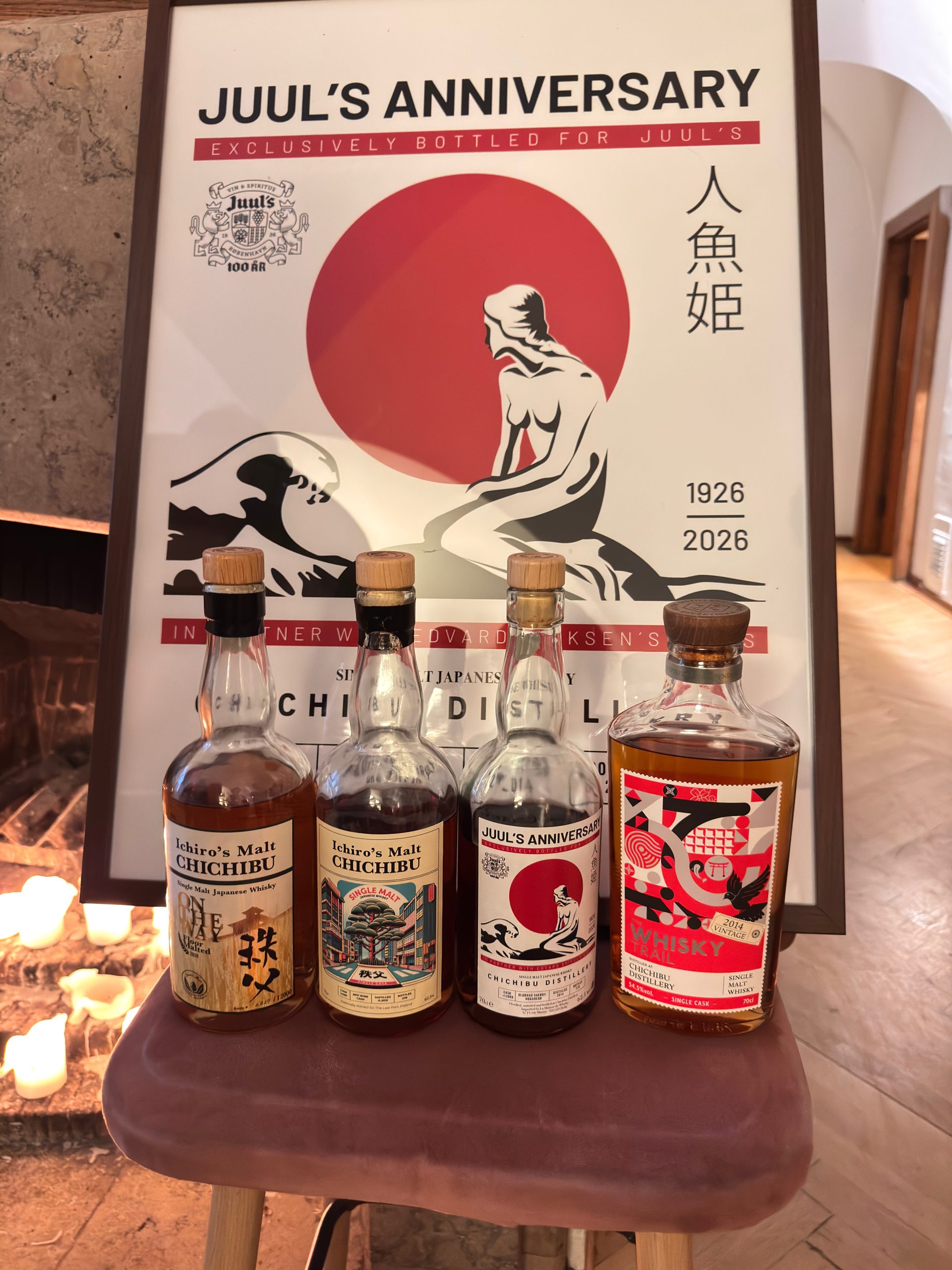 Chichibu at Juuls 100th anniversary tasting: Ichiro Akuto brings the little mermaid single cask to Copenhagen