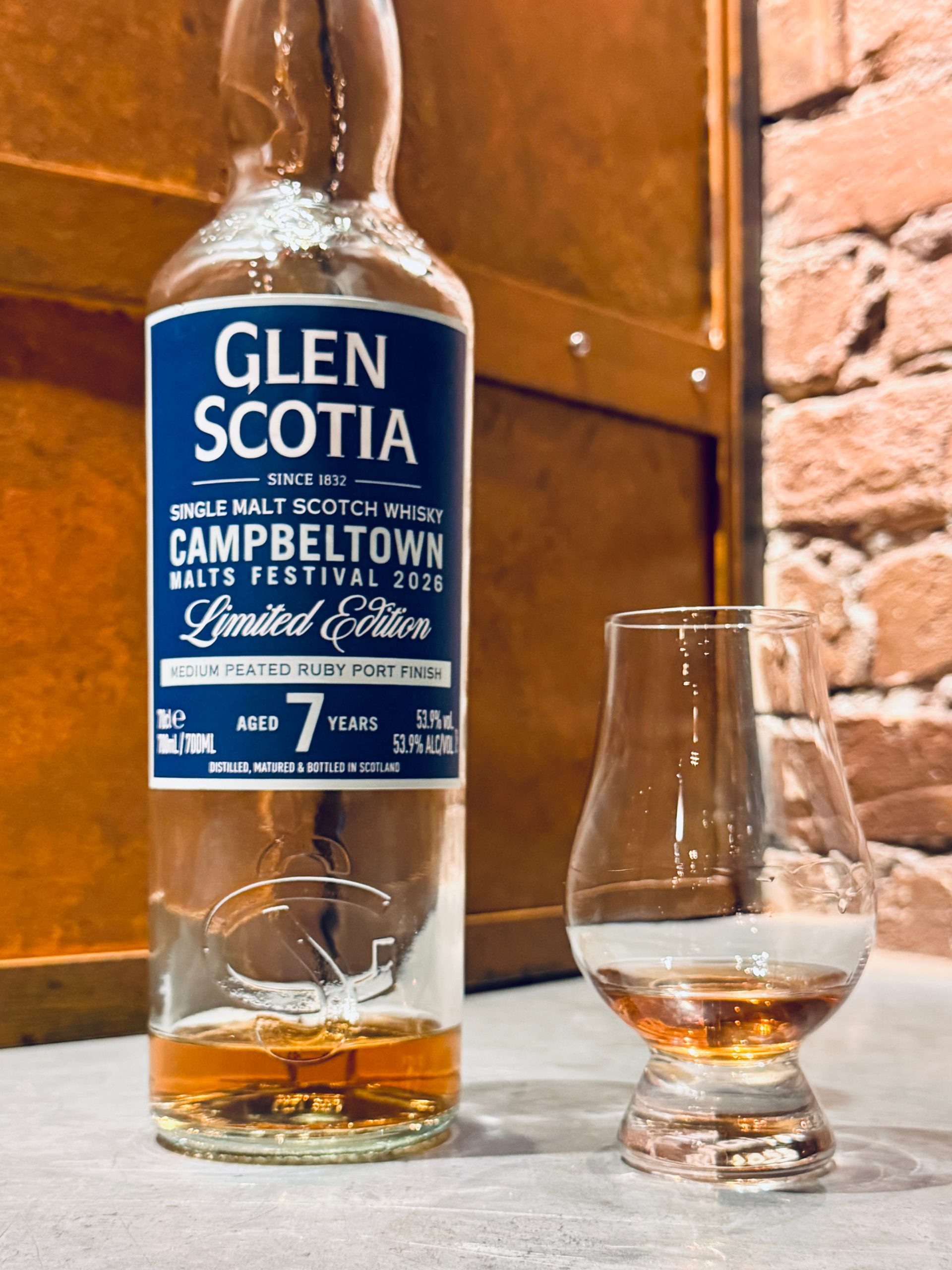 Glen Scotia’s 2026 Festival Bottle Is Pink, Peaty, and Worth Every Penny