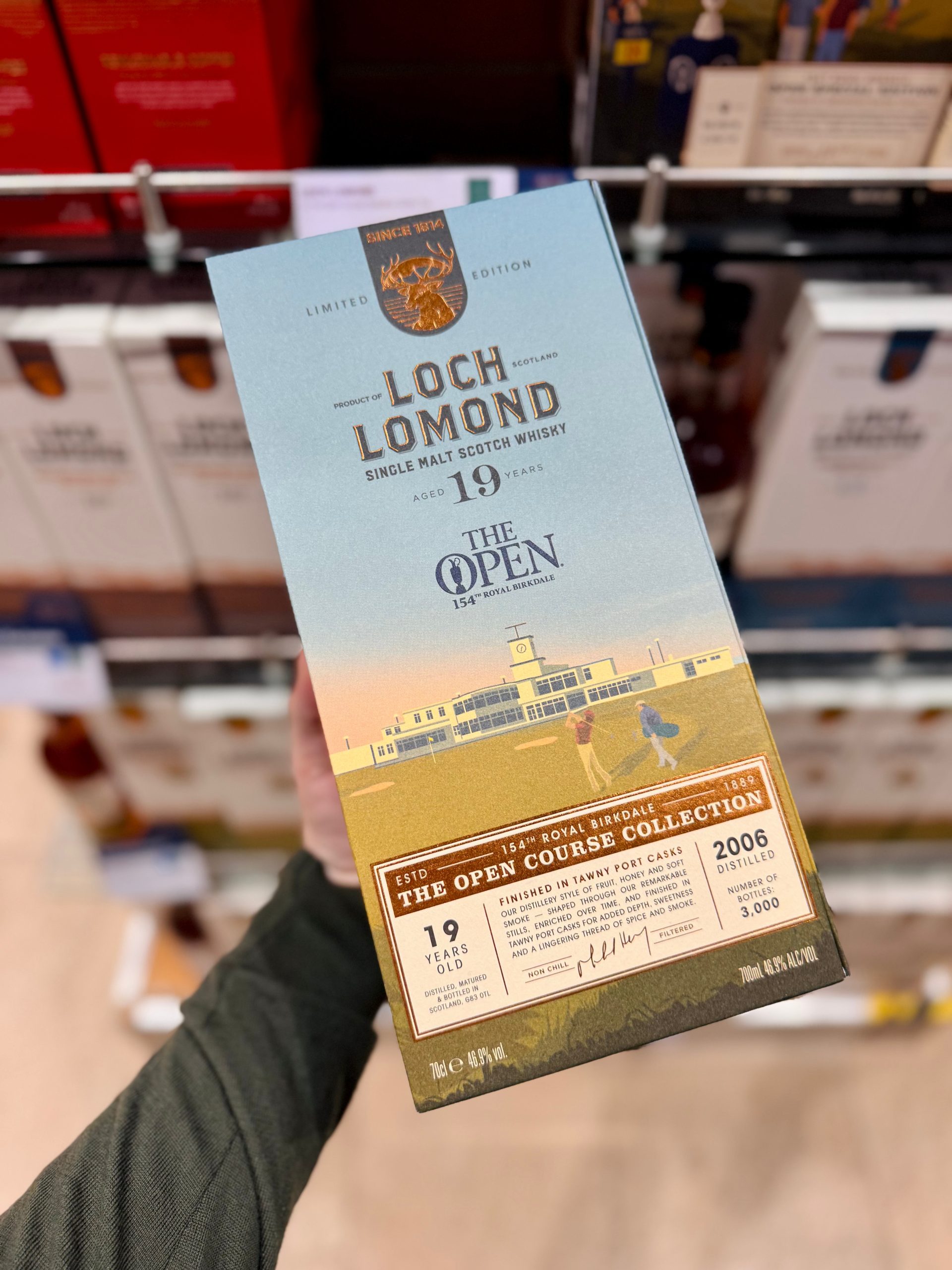 19 Years in the cask one eeek at Royal Birkdale: Loch Lomond’s open course collection 2026