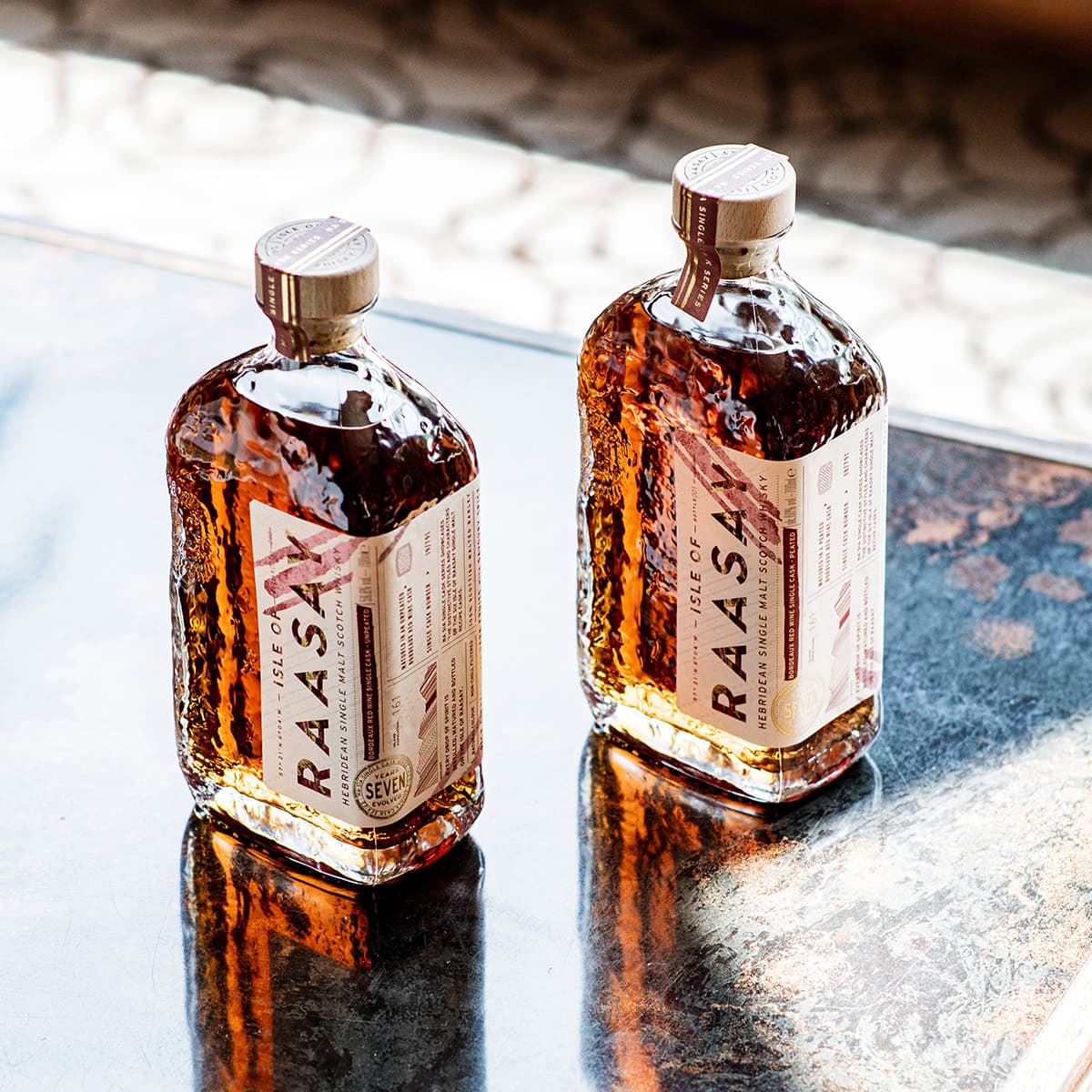 Raasay Na Sia 7 Years Evolved: a peated and an unpeated ex-Bordeaux single cask, and which one to pick