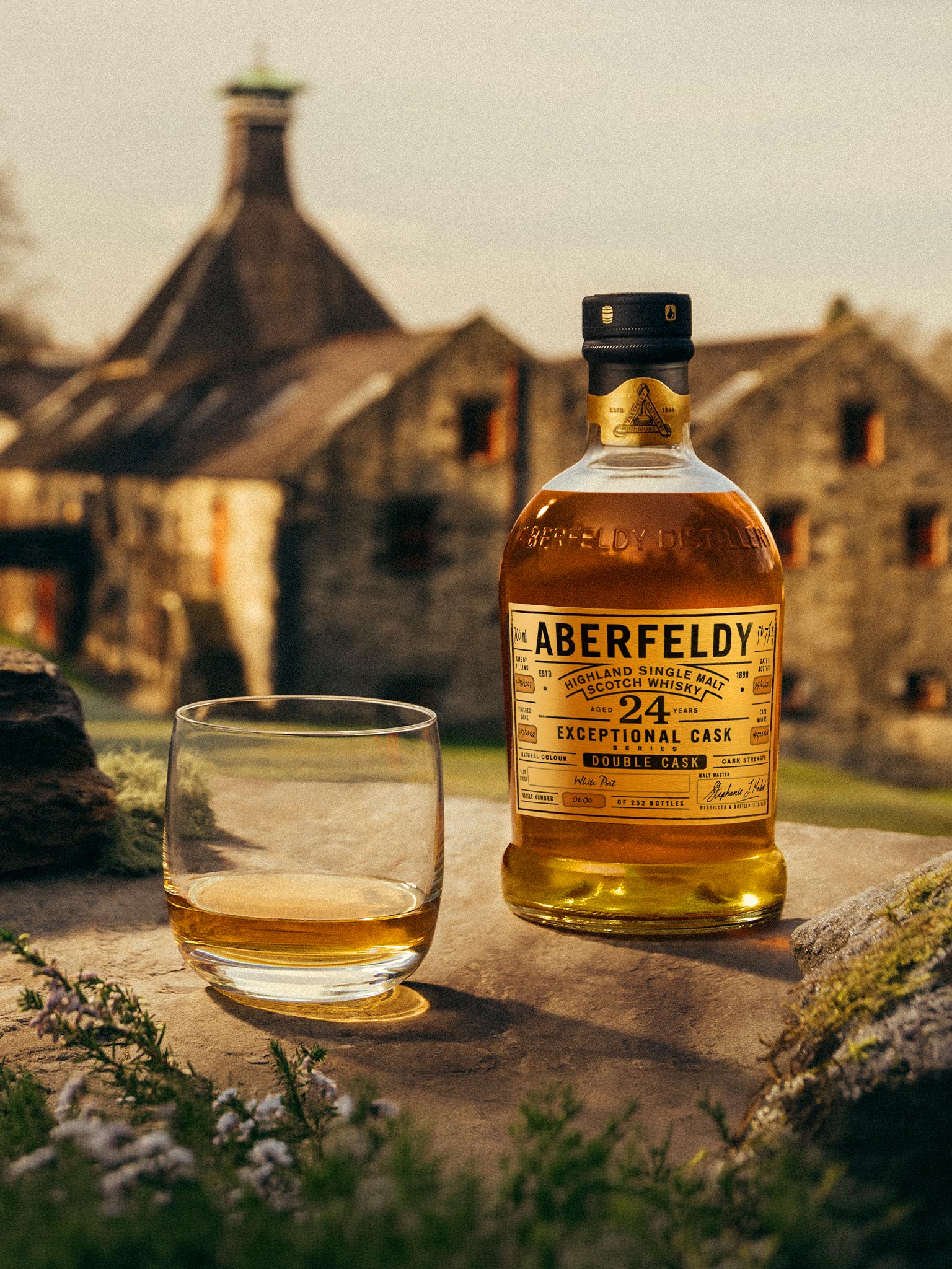 Aberfeldy 24 White Port Double Cask: a Douro Valley finish on a 24-year-old Highland single malt, and only 252 bottles