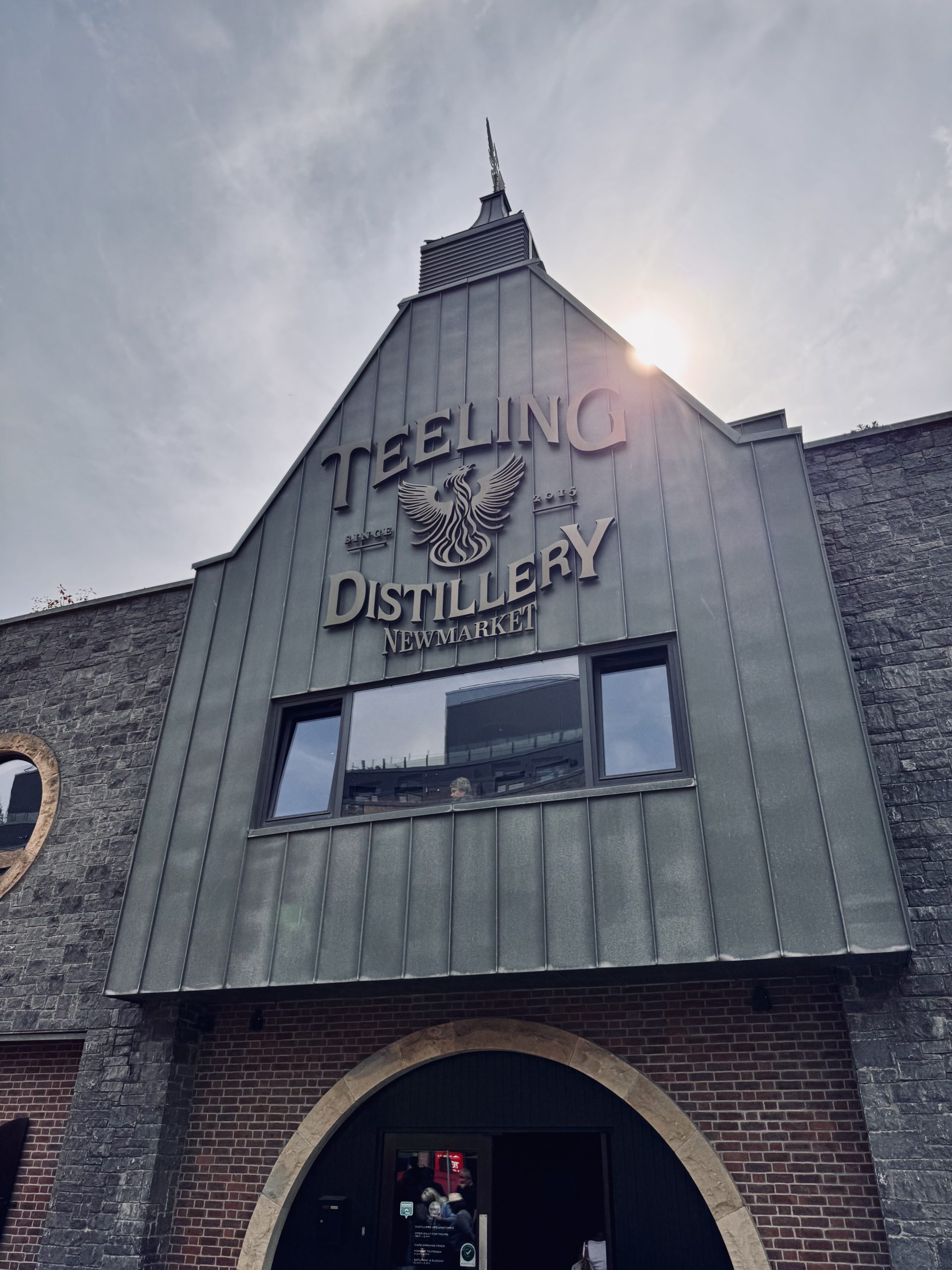 Teeling Distillery tour entrance, Newmarket building facade