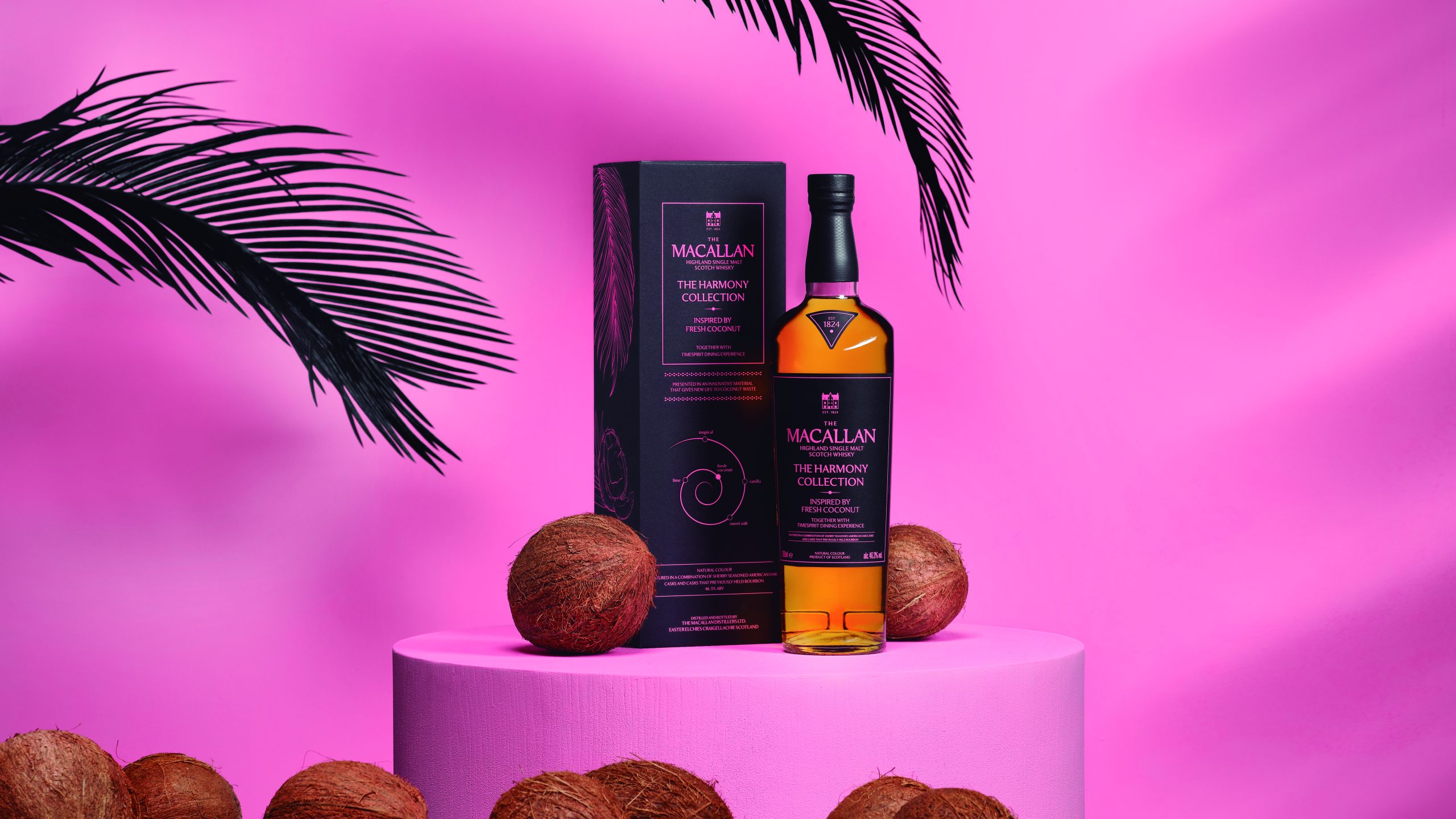 The Macallan Fresh Coconut: the tropical single malt that closes the Harmony Collection