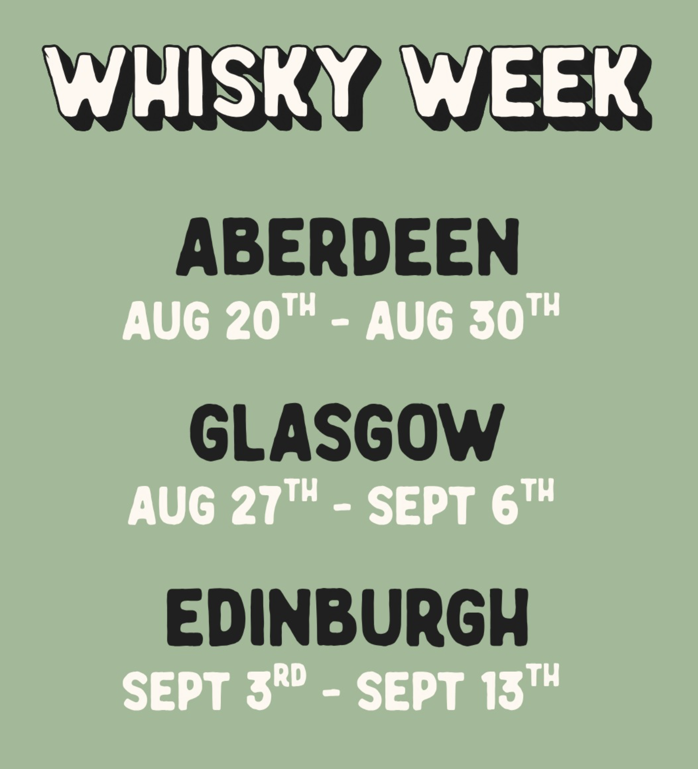 Whisky Week 2026: the festival that hands the city back to its bars