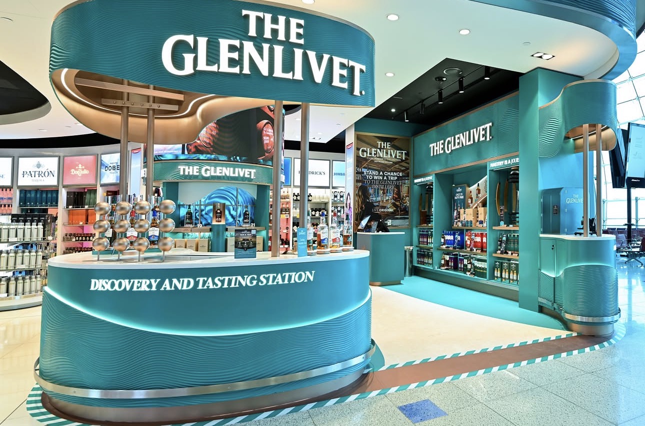 The Glenlivet Discovery and Tasting Station pop-up at Dubai International Airport Terminal 3, 2026