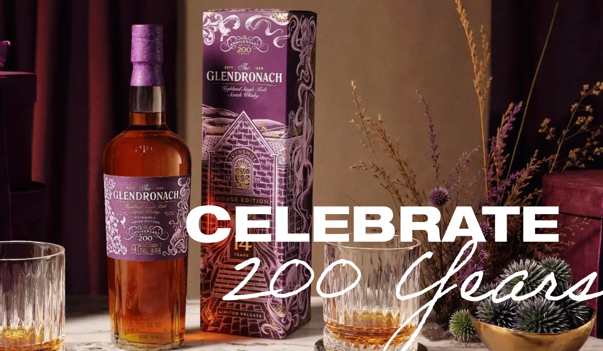 GlenDronach Boynsmill House Edition 70cl bottle and box, 200th anniversary limited edition, Highland single malt 2026