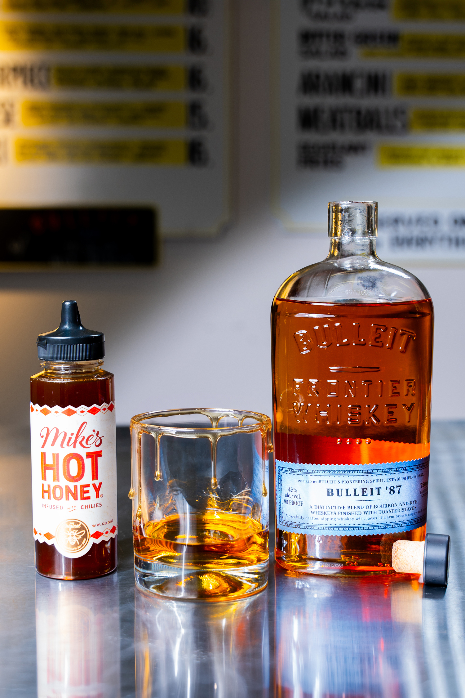 Bulleit Mike’s Hot Honey collab: Bulleit ’87 gets a sweet heat rim and a 22-stop US roadshow