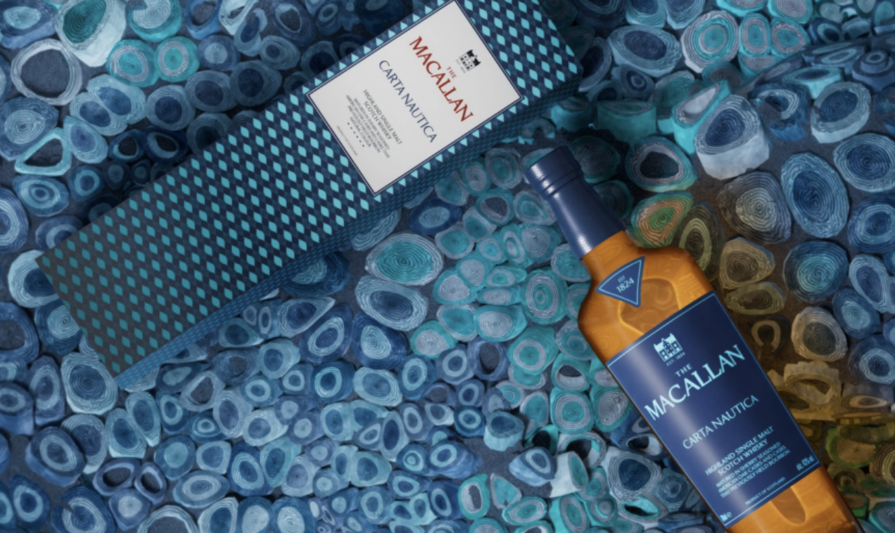 The Macallan Carta Nautica 43% bottle and box, Latin America release, The Macallan 2026